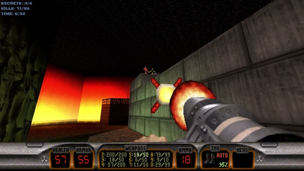 Duke Nukem 3D (20th Anniversary World Tour) - E4L4: Babe Land [All Secrets]