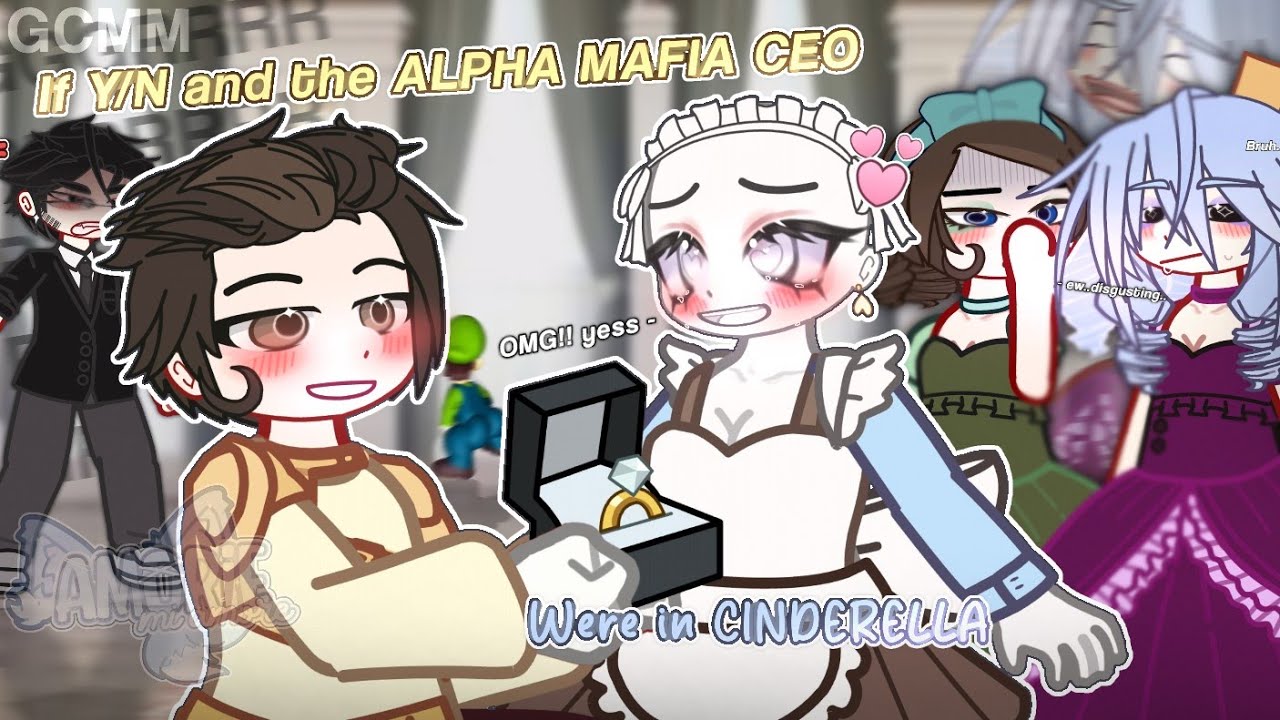 #POV If Y/N and CEO were in CINDERELLA 🥿 *cries* | Y/N x CEO | Original | Gacha Club Mini Movie