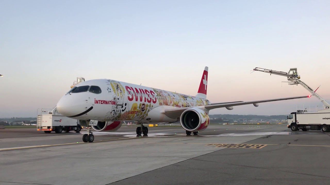 De-Icing Zurich Swiss C Series 300 HB-JCA