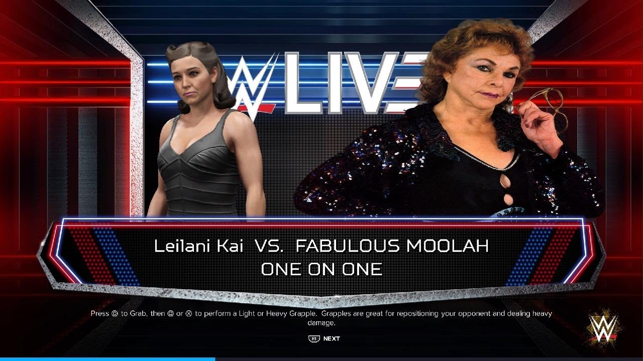 WWE 2K24 Leilani Kai vs 