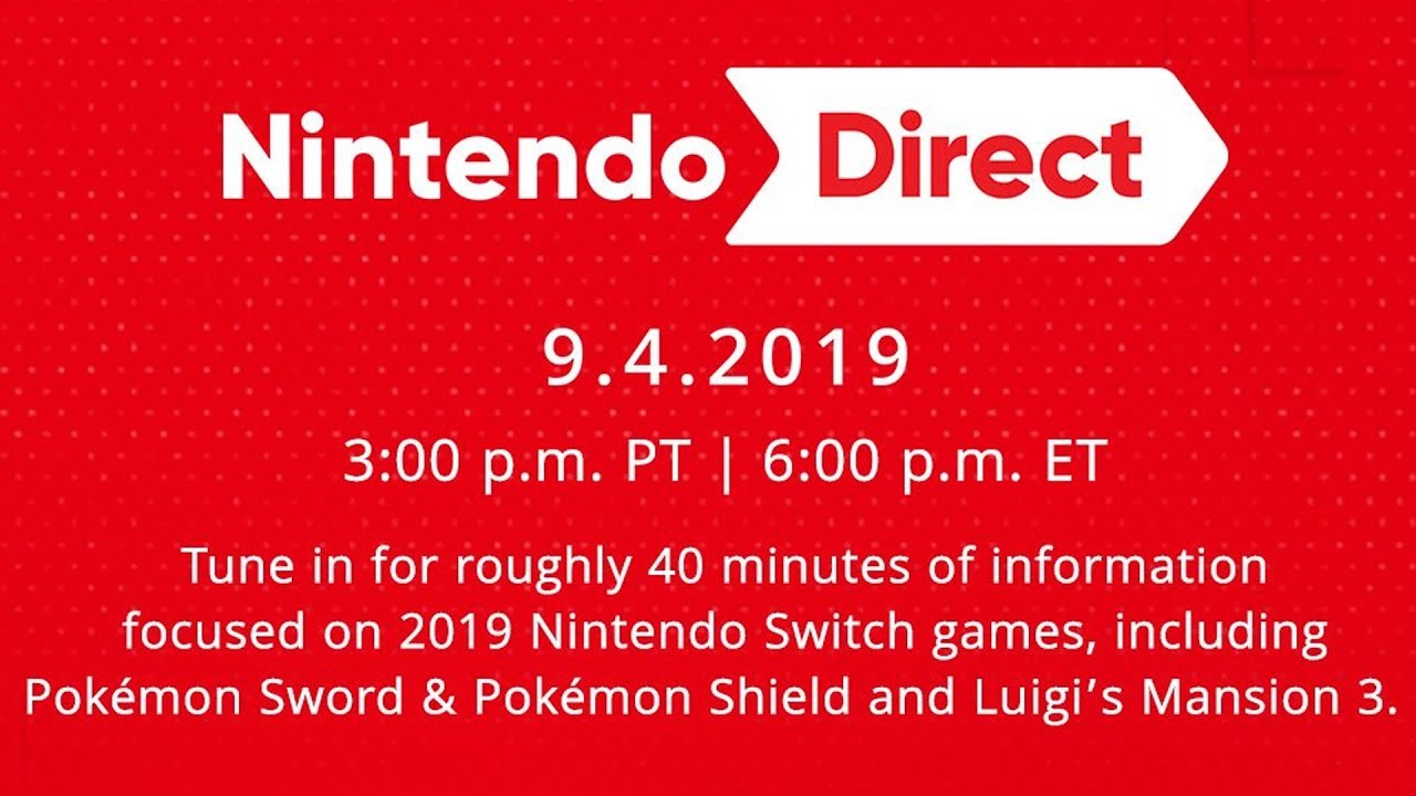 Nintendo Direct 9.4.2019