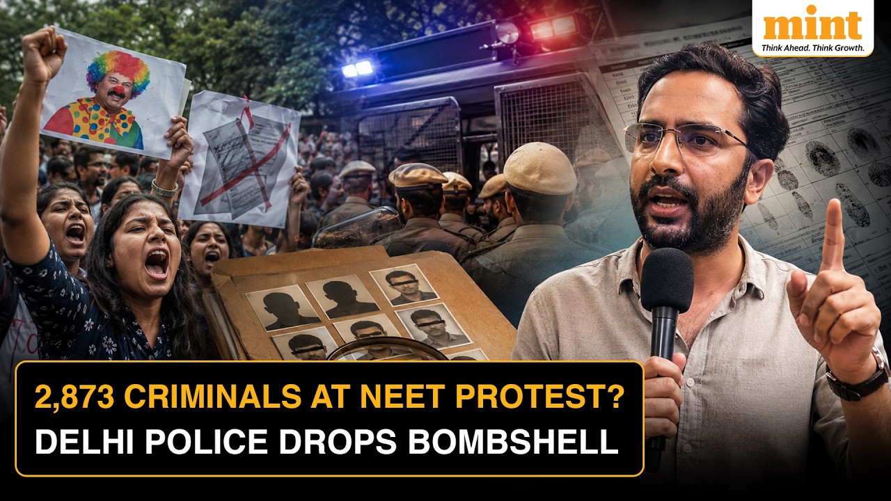 NEET Protest Under Scanner: Delhi Police Identifies 2,873 With Criminal Antecedents | Full Report
