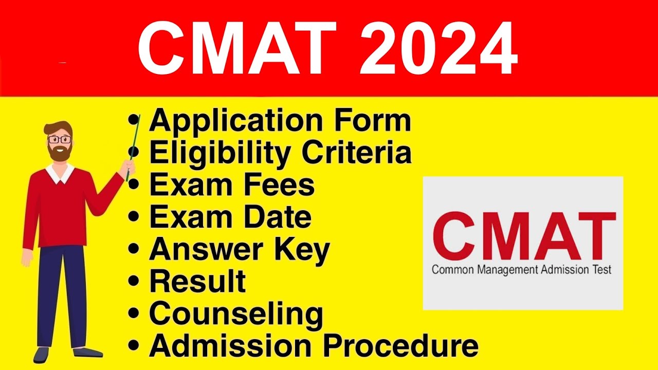 CMAT 2024 - Eligibility Criteria, Exam Date, Application form, Syllabus