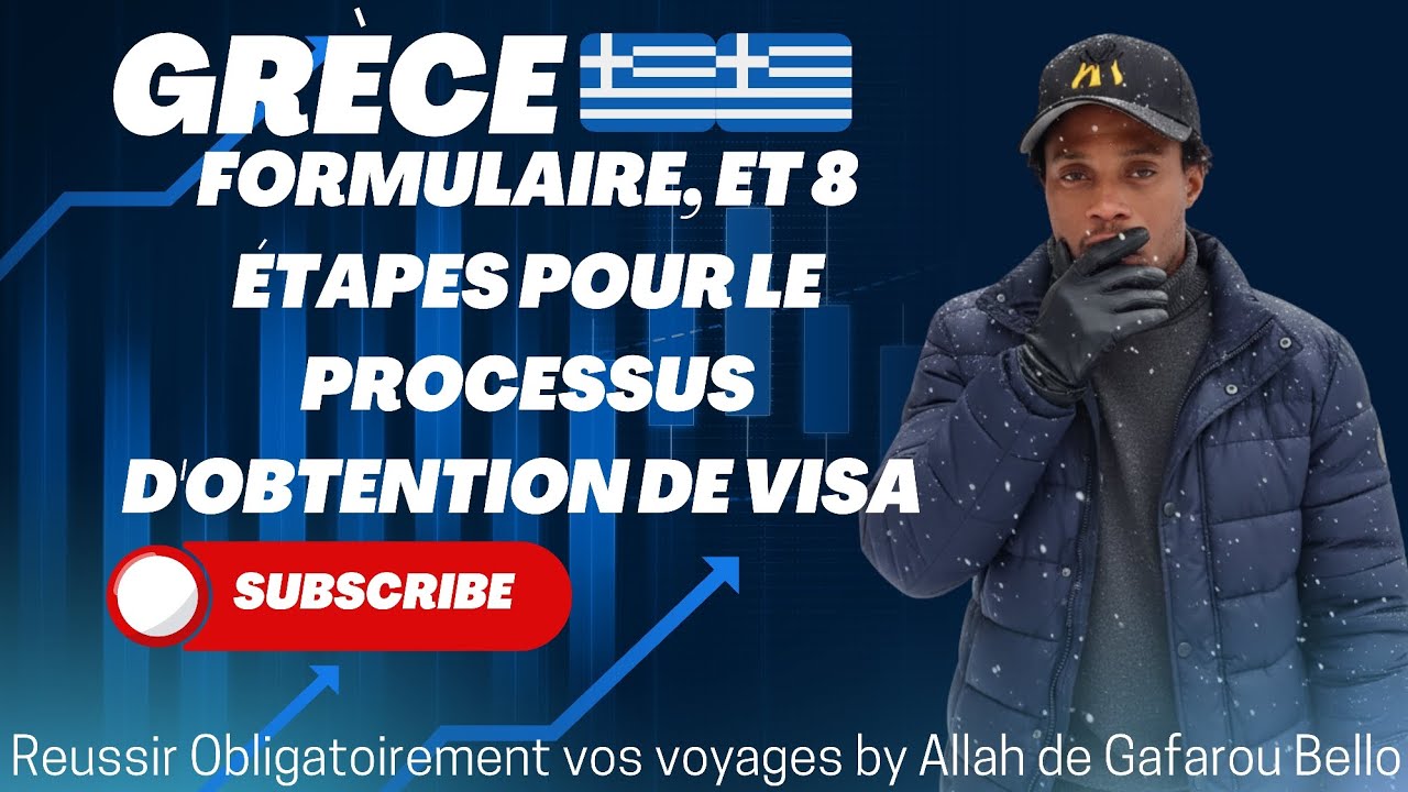 GRÈCE, FORMULAIRE ET LES 8 ÉTAPES POUR LE PROCESSUS D'OBTENTION DE VISA 
