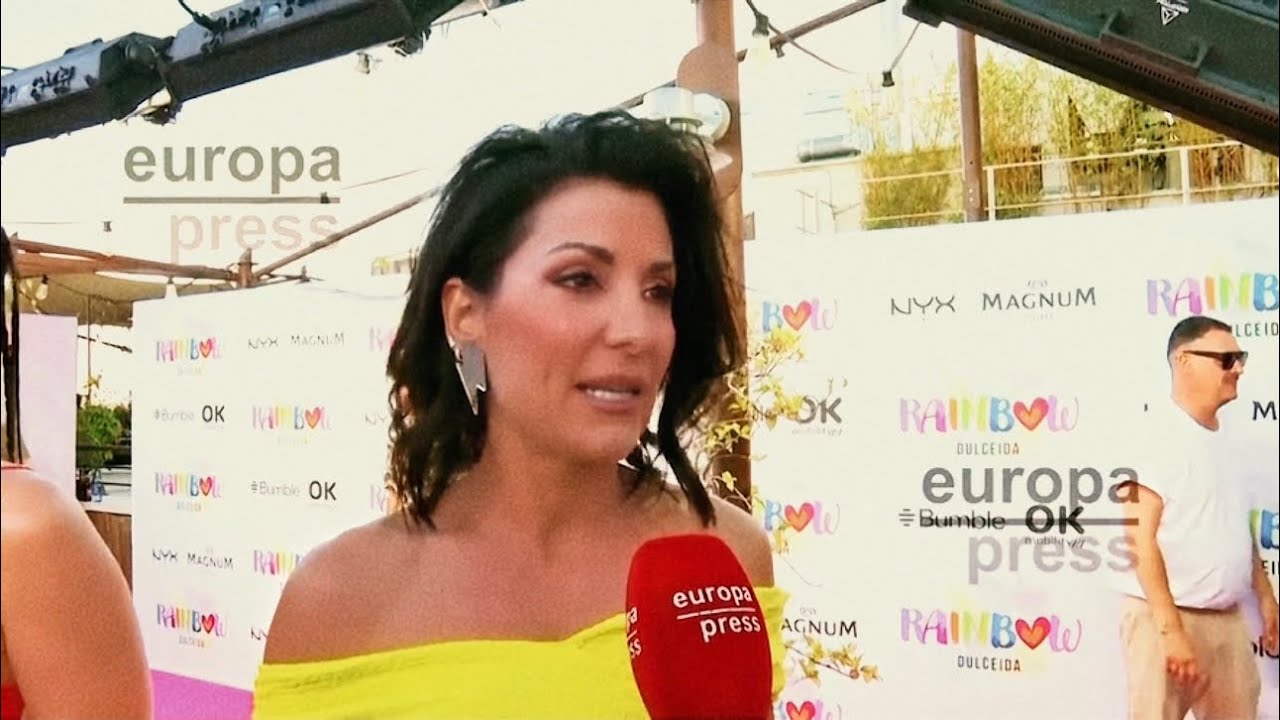 Entrevista a Nagore Robles en photocall de Rainbow