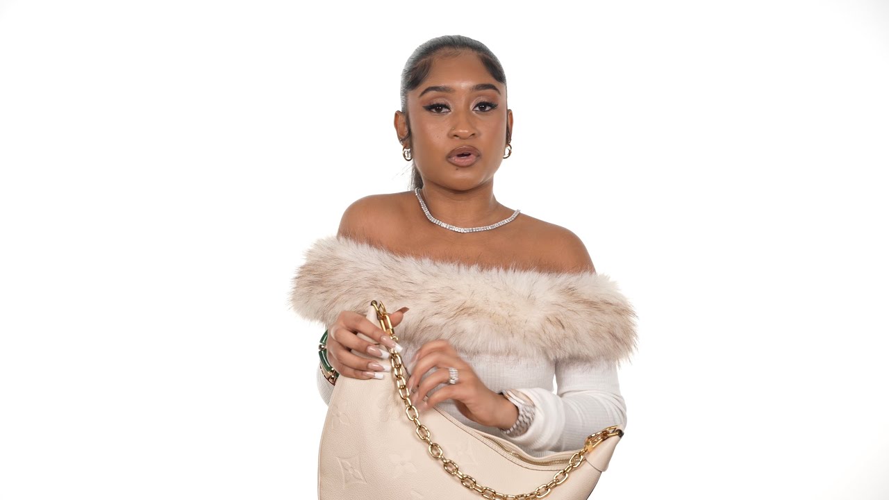 Young Lyric Pulls Out Her Tampon During Random Bag Check