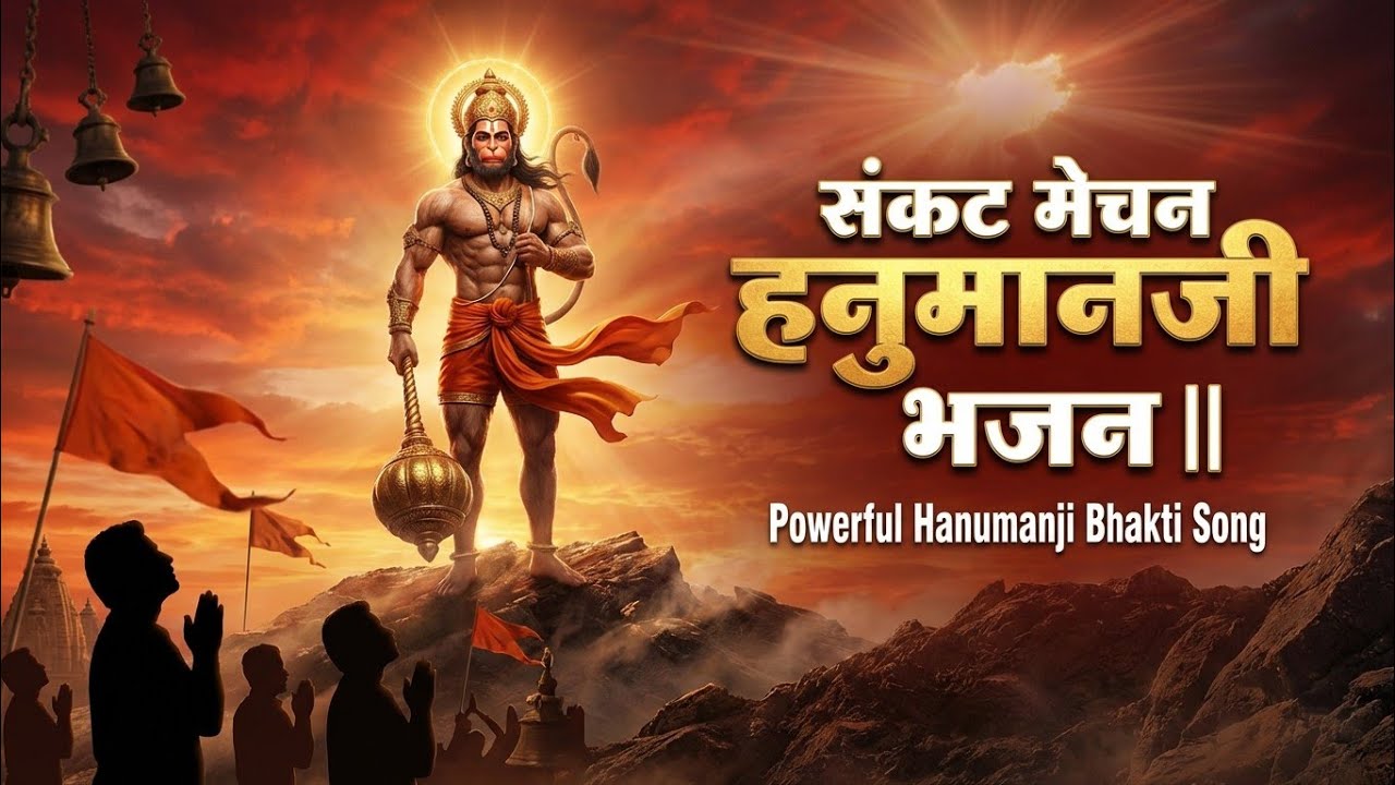 “संकट मोचन हनुमानजी भजन 🚩 | जय बजरंग बली | Powerful Hanumanji Bhakti #song #