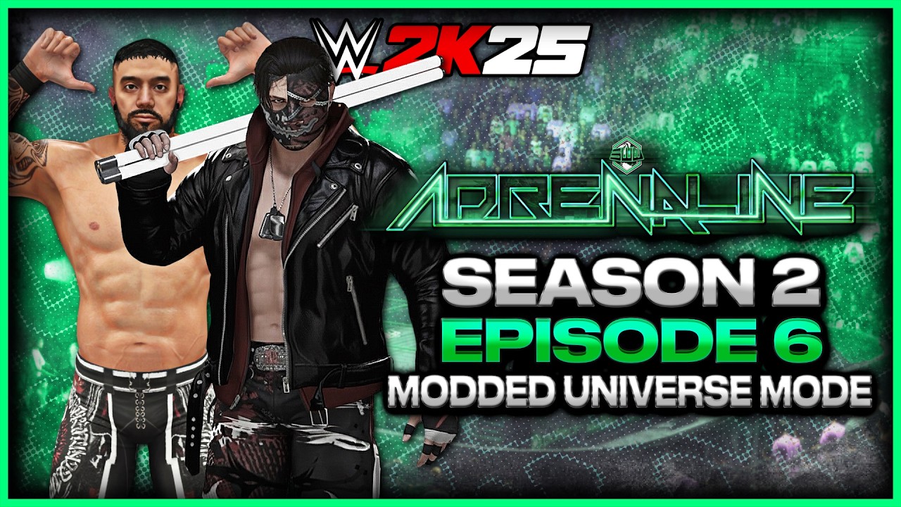 SWW Adrenaline | WWE 2K25 Modded CAW Universe Mode | S2 Ep. 6