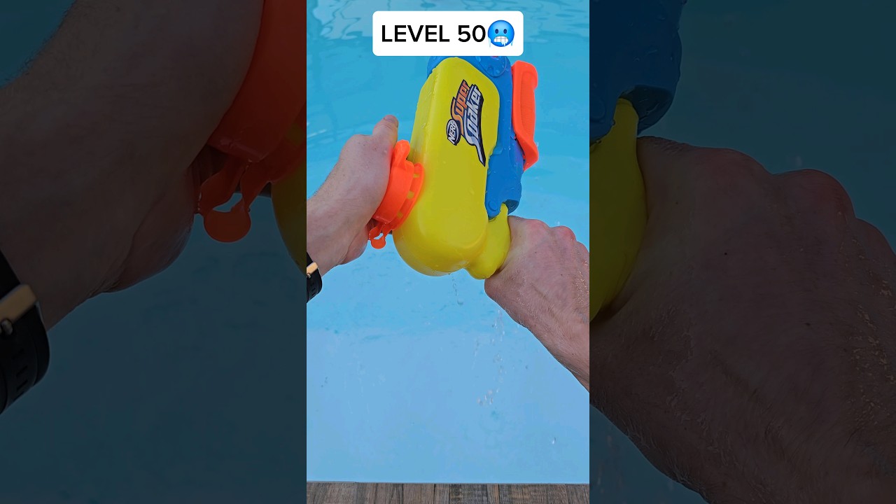NERF Super Soaker Evolution🥶 #shorts