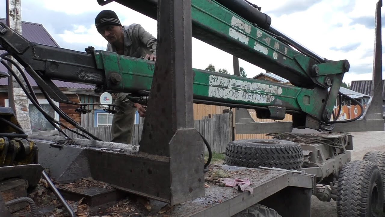 Ремонт телескопа Атлант С-90 Урал лесовоз