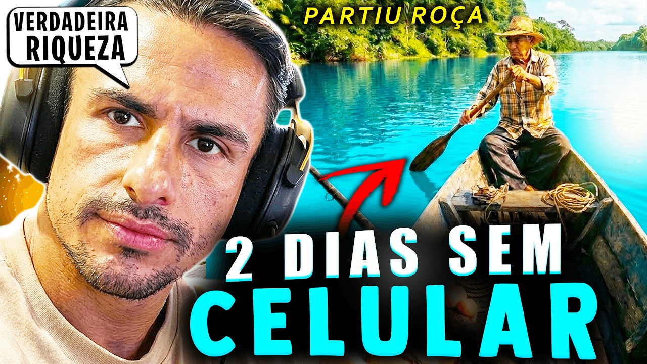 SUPER XANDÃO REAGINDO - 2 DIAS SEM CELULAR MUDARAM meu CÉREBRO | JJ