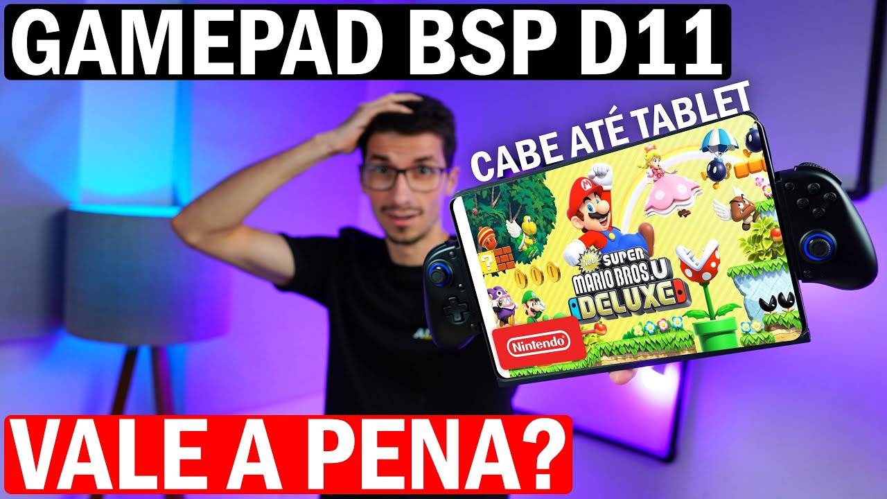 COMPREI O GAMEPAD BSP D11 VALE A PENA?