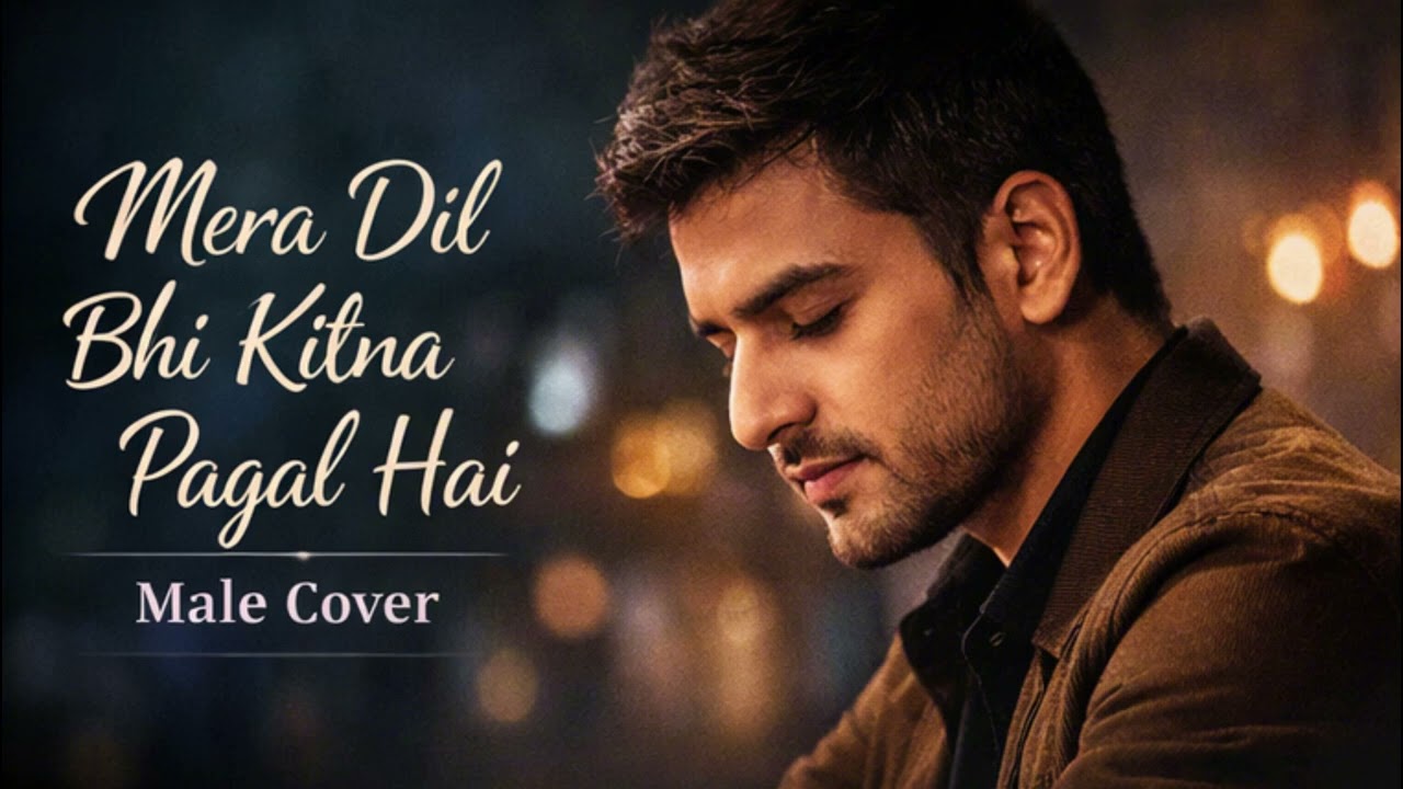 Mera Dil Bhi Kitna Pagal Hai | Male Cover | Saajan | Emotional Bollywood Cover