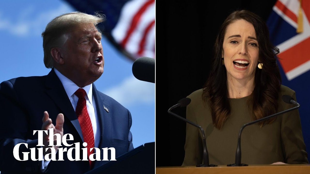 Trump angers New Zealand with Covid-19 'big surge' comments as Ardern hits back