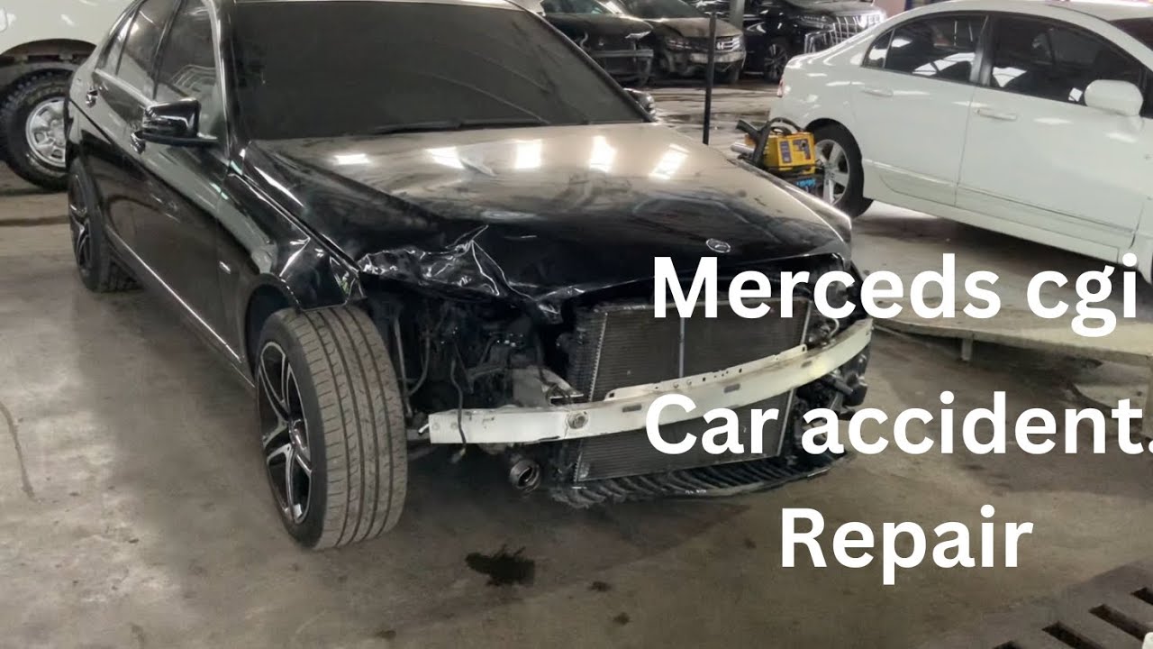 Merceds cgi car accident  repair