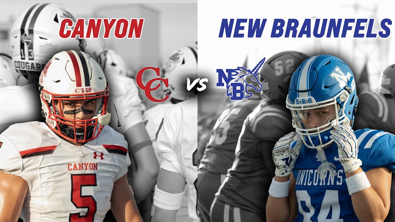 Canyon vs New Braunfels WURST BOWL 2025 CENTRAL TEXAS RIVALRY #txhsfb