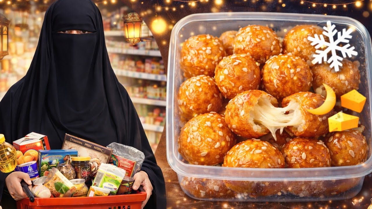 🛒✨ تكملة مقاضي رمضان + فرزنت لقيمات الجبن استعدادًا للشهر 🧀❄️🌙