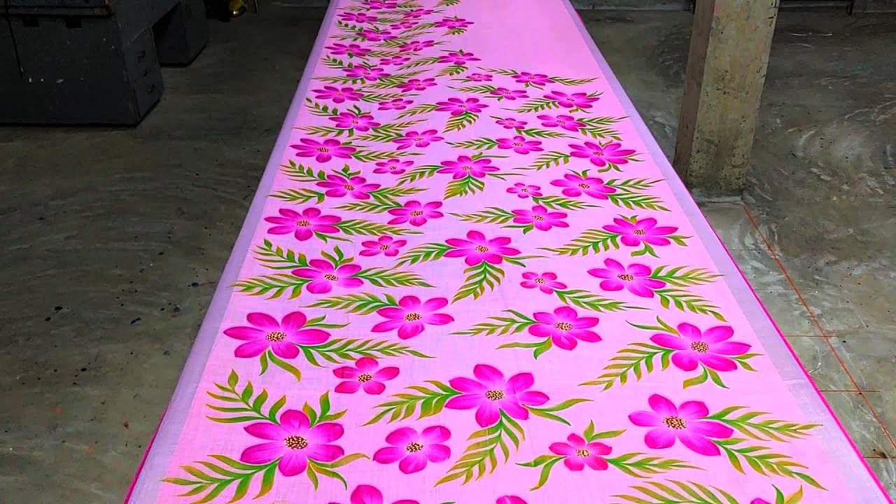 🔴LIVE : ఫాబ్రిక్ పెయింటింగ్ | fabric painting | fabric painting on sarees design sarees