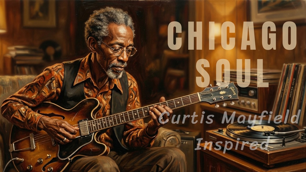 Chicago Soul | Curtis Mayfield Inspired 1970s Soul – Velvet Skyline Soul Sessions [Unreleased Album]
