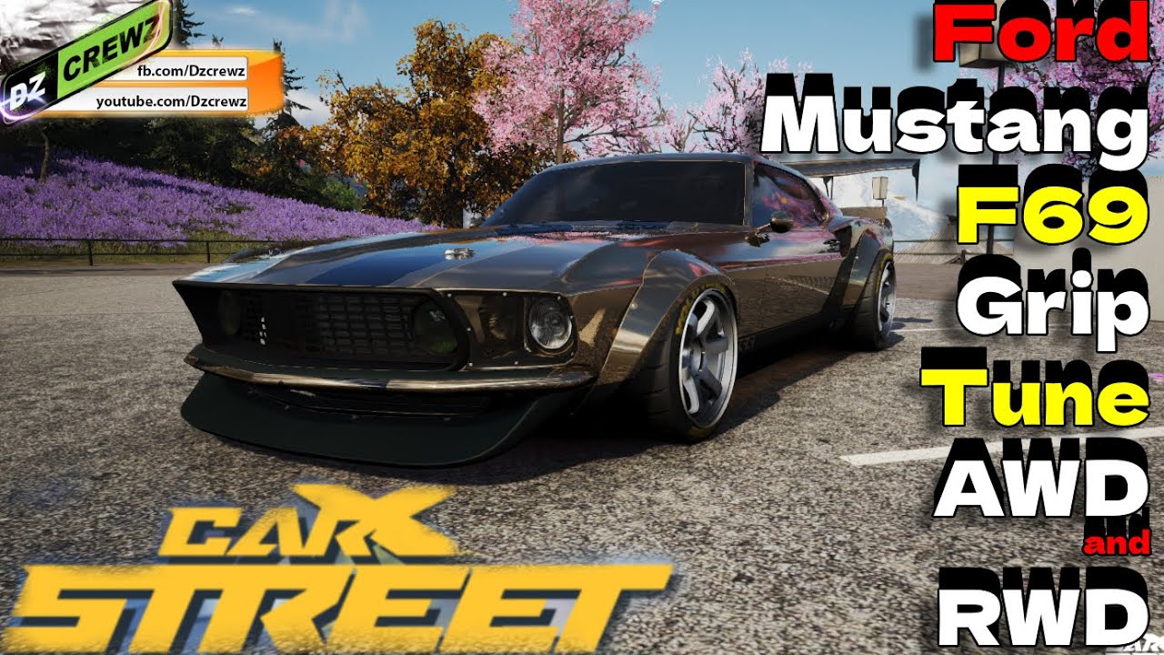 Carx Street | Grip Tune RWD AWD C6 | Ford Mustang F69