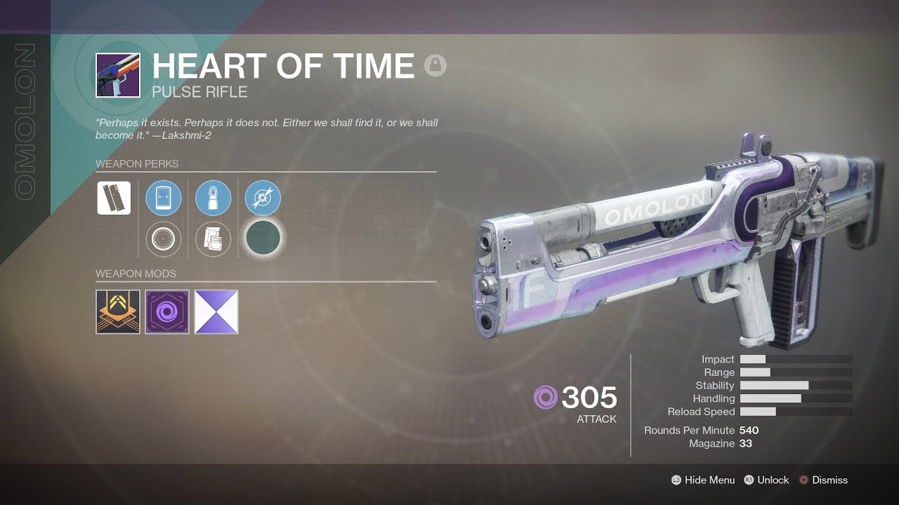 D2 Will it PvP? Heart of Time, FWC Pulse - Much Sadness so Underwhelming