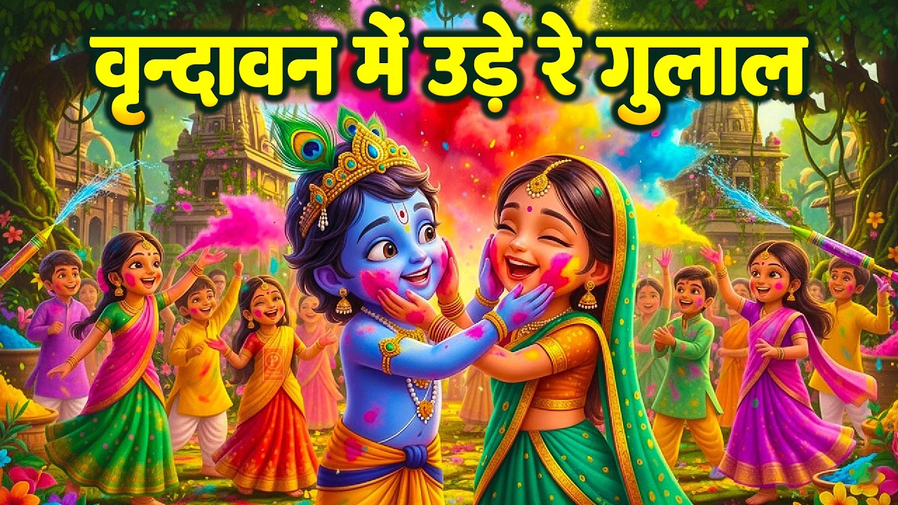 Vrindavan Mein Ude Re Gulal - वृन्दावन में उड़े रे गुलाल कह दो राधा रानी से | Holi Bhajan #holi