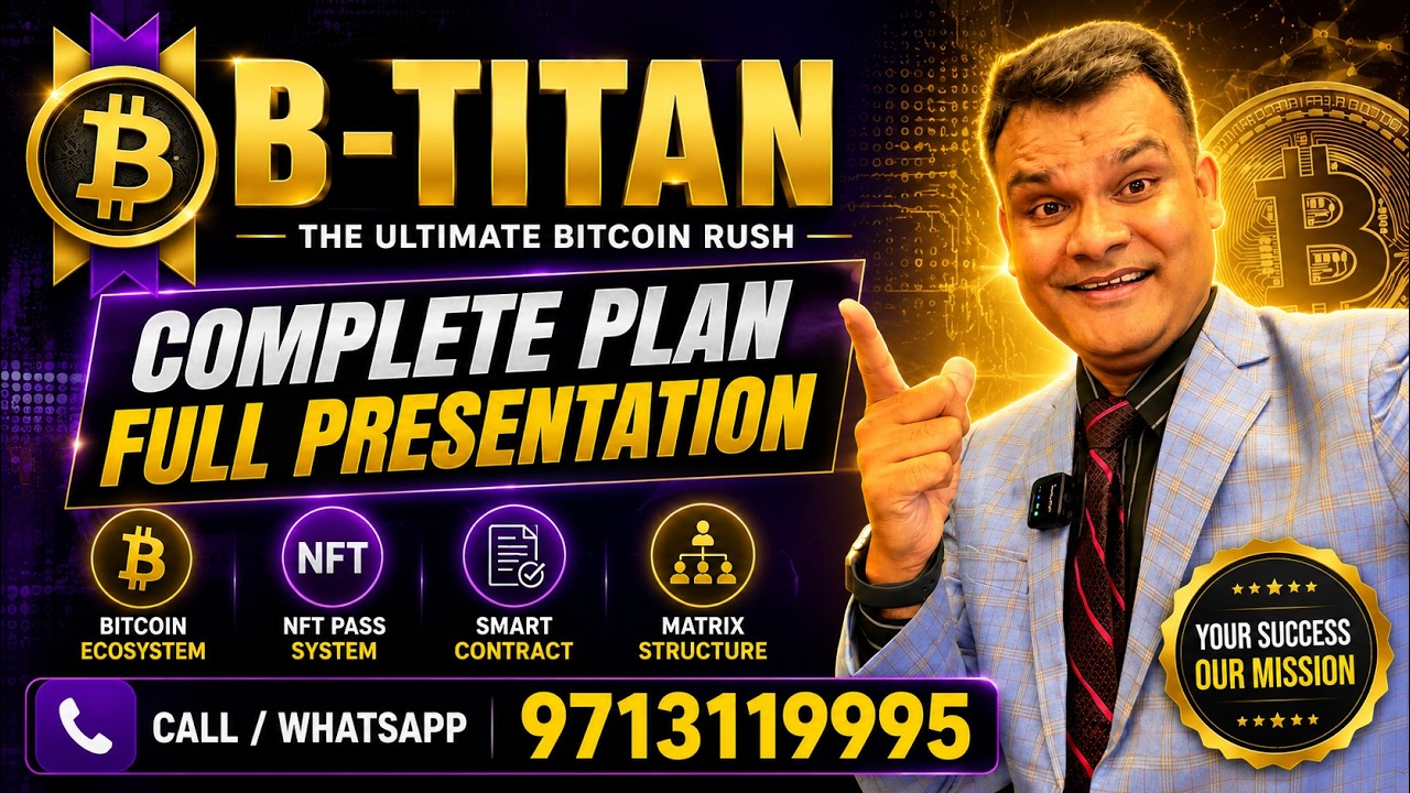 B Titan Full Business Plan In Hindi By Dr Sudhirr Tripathii Full Review | $BTITANBUSINESSPLAN