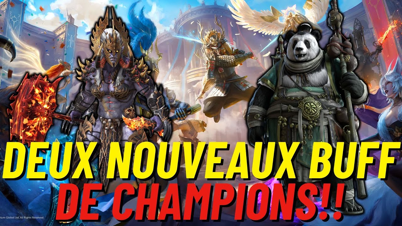 DES CHANGEMENTS POUR GHAROL ET BAMBUS!! [RAID SHADOW LEGENDS]