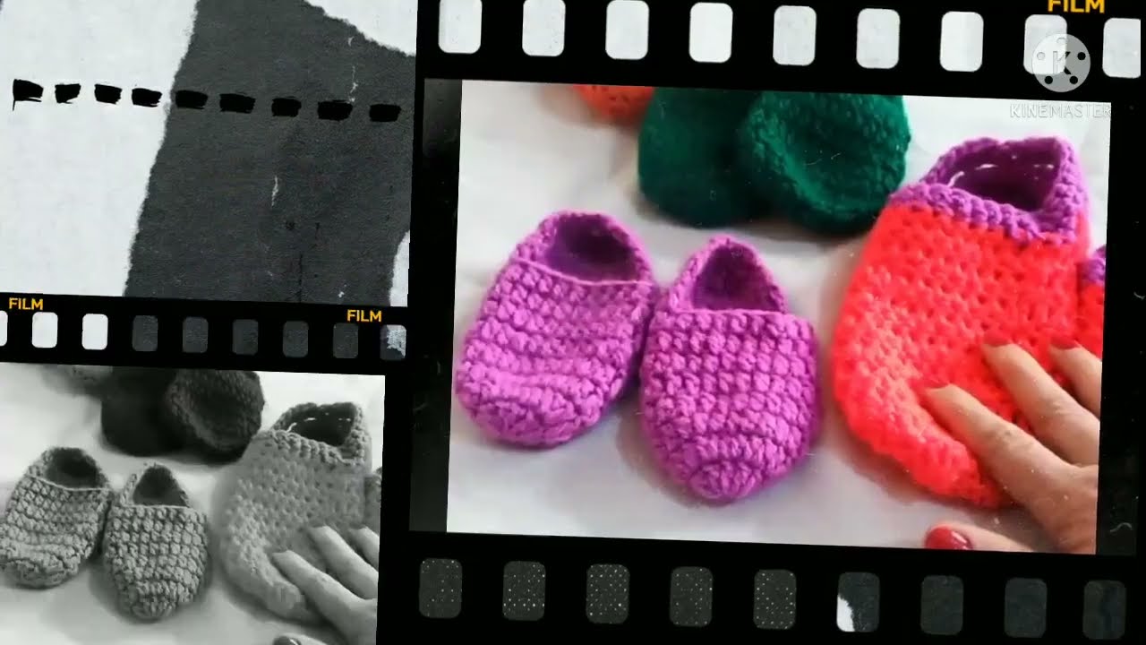 pantufa crochê mais fácil que existe. ☺️👍