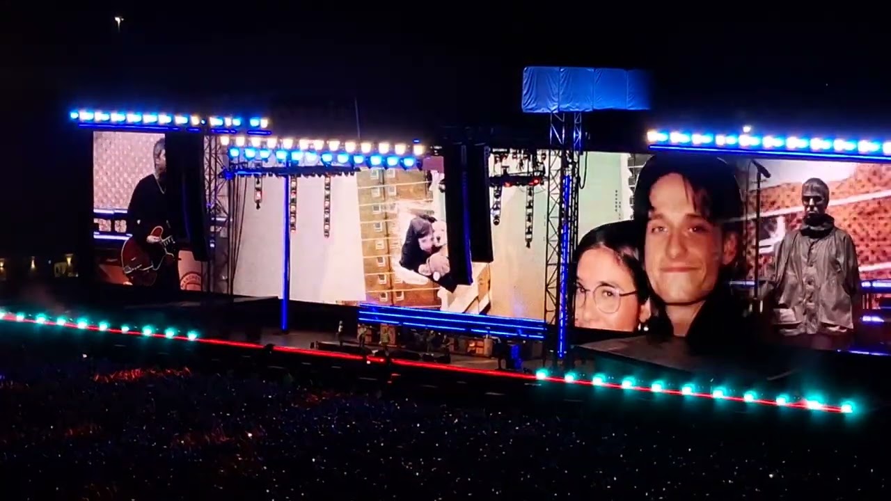 Stand by Me by Oasis @ Estadio GNP Seguros Mexico, 12 September 2025