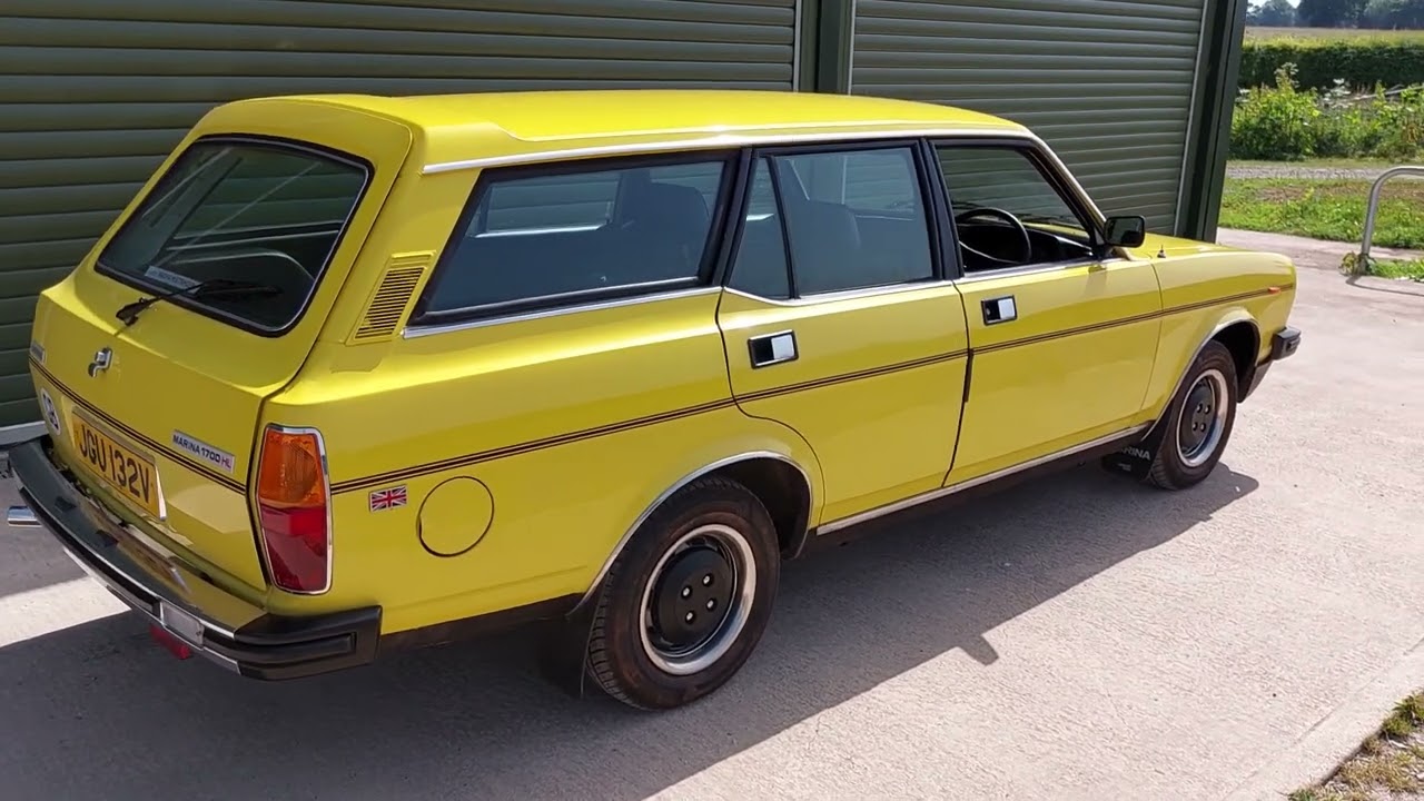 1980 Morris Marina 1.7HL finished in Snapdragon with a black interior