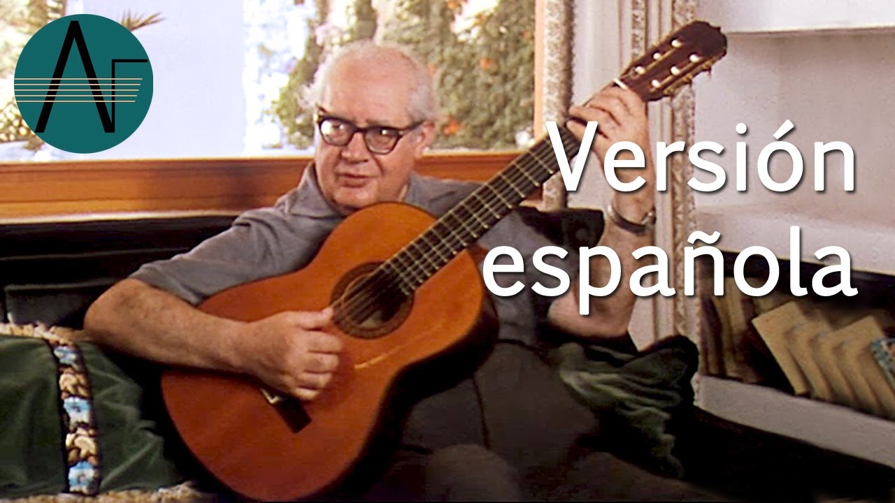 Clase de guitarra con Andrés Segovia: los diferentes timbres de la guitarra