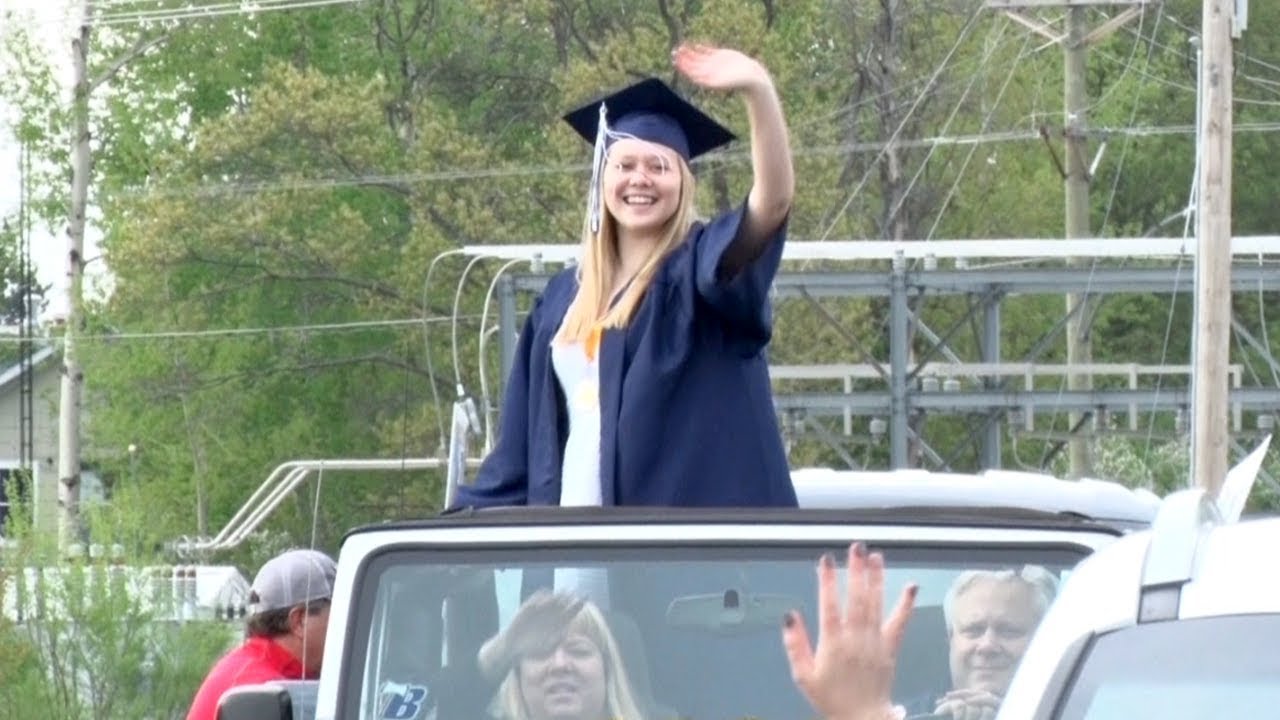 Bemidji High School Holds Graduation With Car Procession