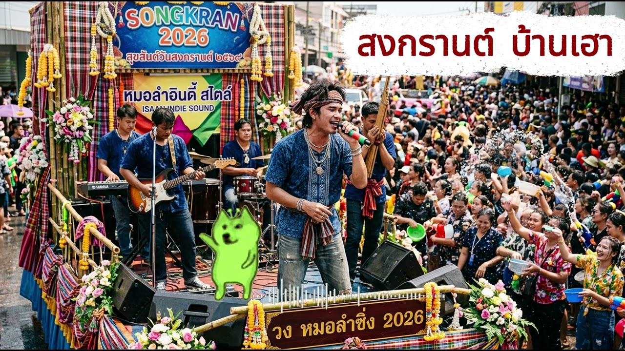 เพลงใหม่มาแรง เพลงฟังสงกรานต์ ปี2026 l สงกรานต์บ้านเฮา