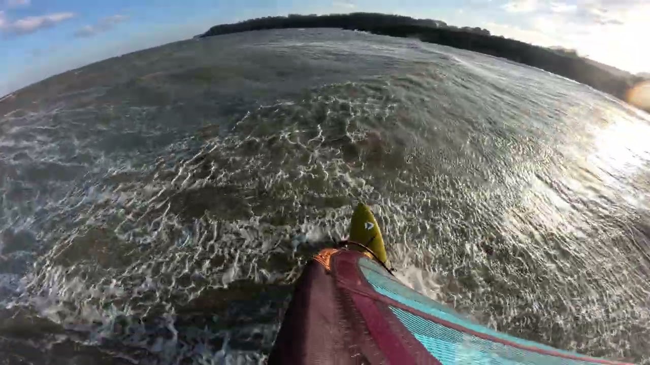 Broadsands Torbay Windsurfing Christmas Eve 2025 ENE force 6