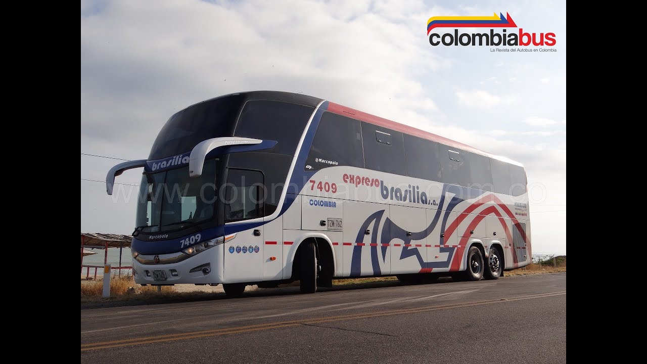 Conduciendo un bus piso y medio en el Alto de la Línea #ExpresoBrasilia #Scania #Marcopolo