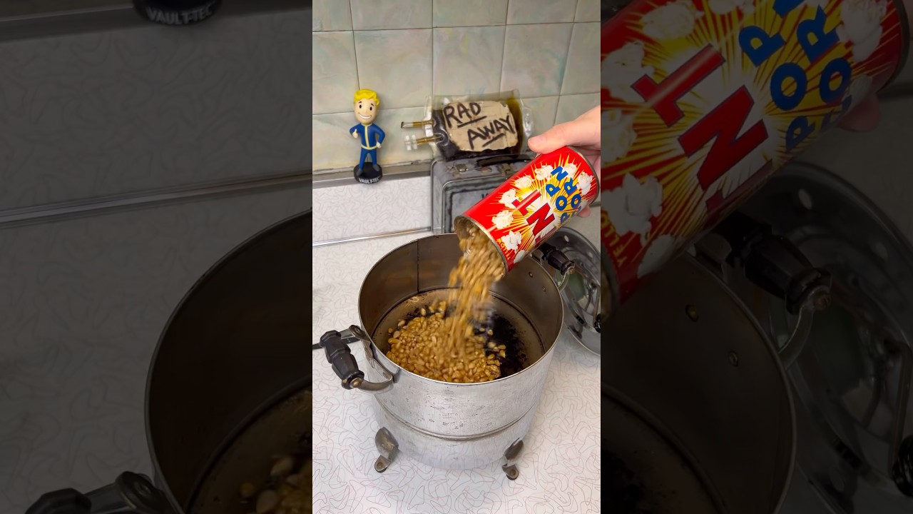 POPPING 70 YEAR OLD CANNED TNT POPCORN!