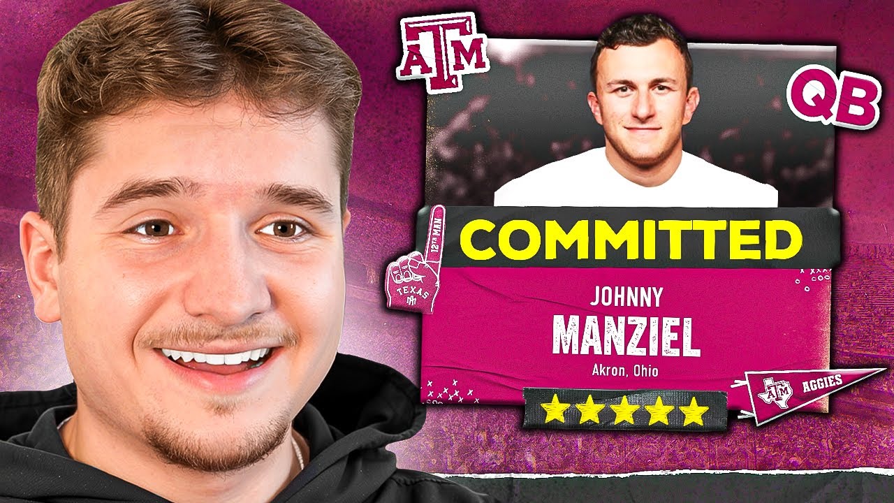 I Put Johnny Manziel Back in College to Save Texas A&M!