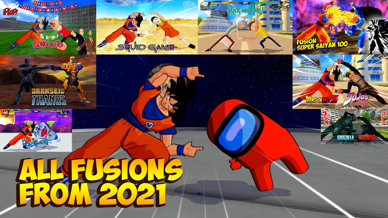 🔥 ALL FUSIONS From 2021: Dragon Ball Z Budokai Tenkaichi 3 (HD)