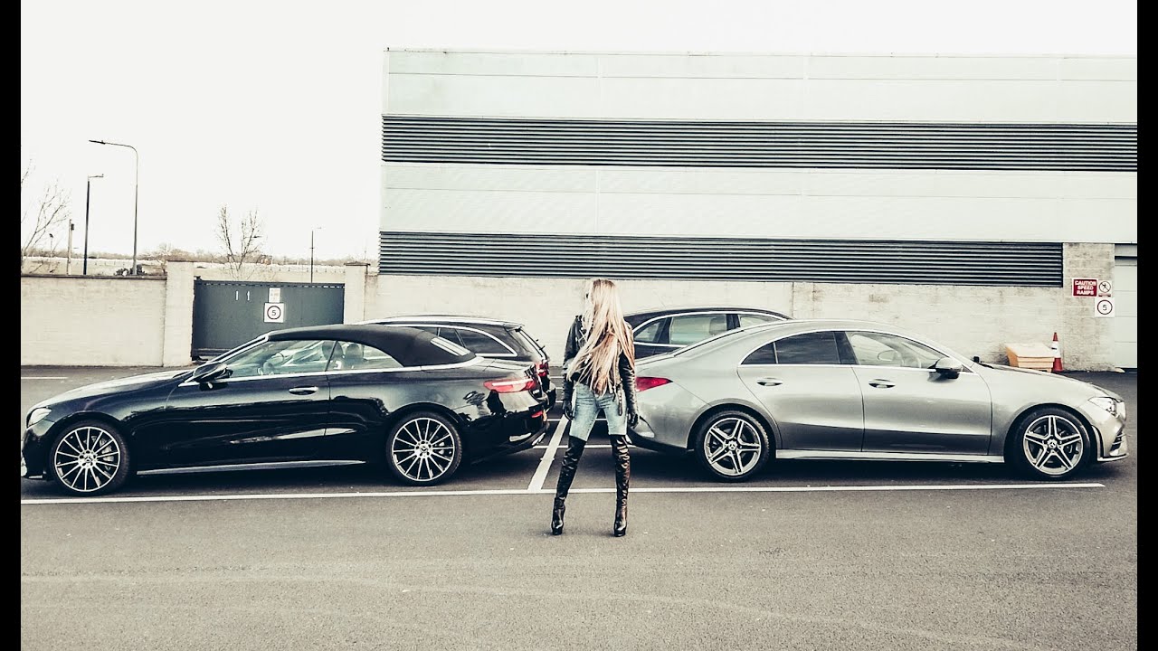 Visiting Mercedes-Benz in Casadei Flora Boots