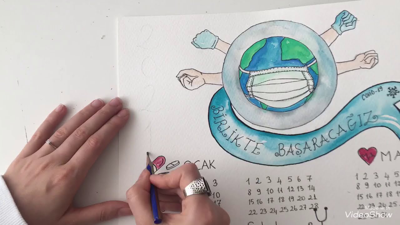 2021 YILI TAKVİM TASARIMI (YETİŞKİN/LİSE GRUBU)