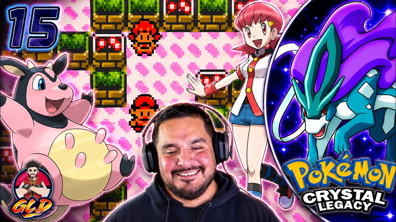 Прохождение игры Pokemon Crystal Legacy, часть 15: Битва в спортзале №3: Уитни!