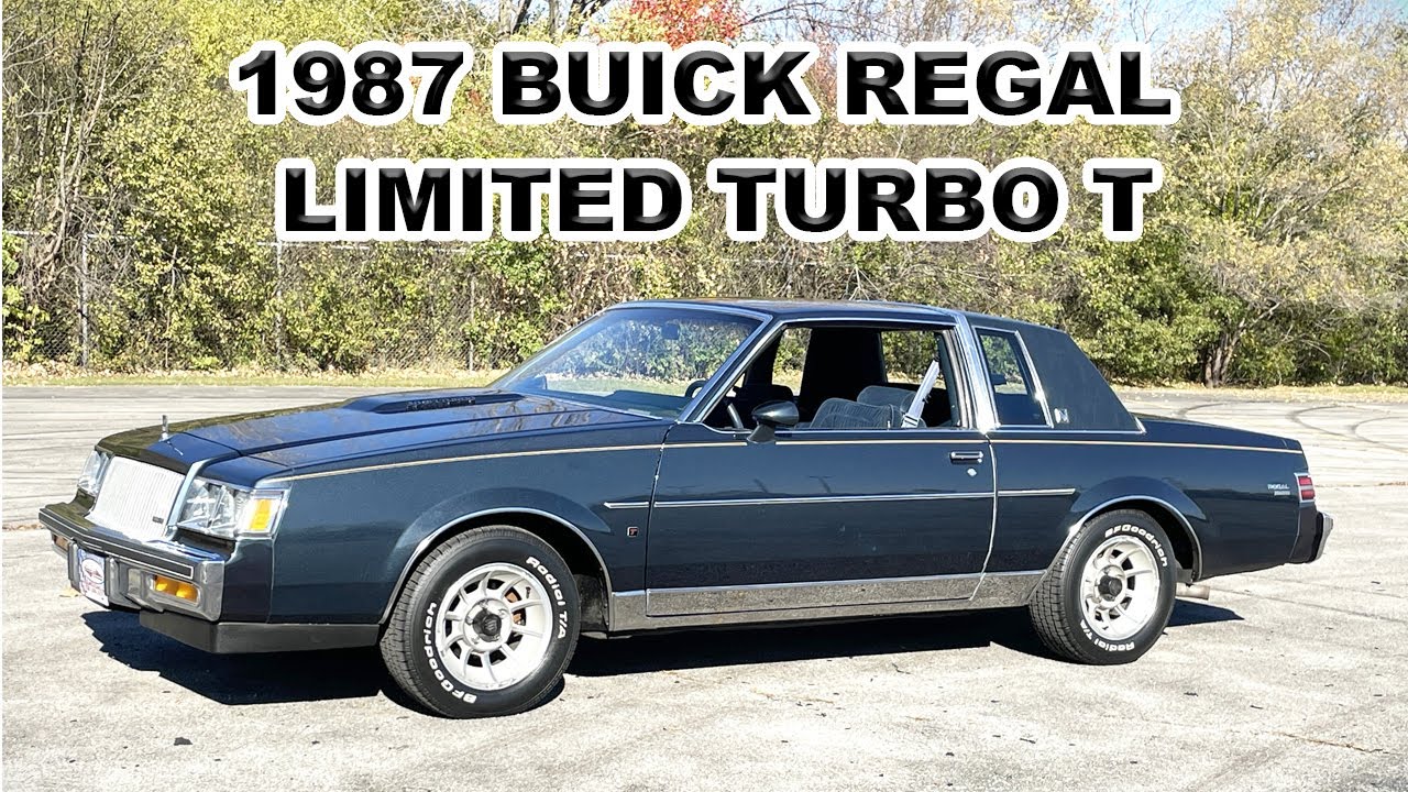1987 BUICK REGAL LIMITED TURBO T ***FOR SALE***