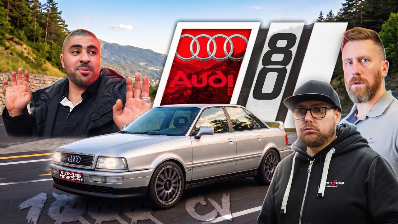 1000 CV dans l'Audi 80 Comp&eacute;tition de Momo !  Partie 1