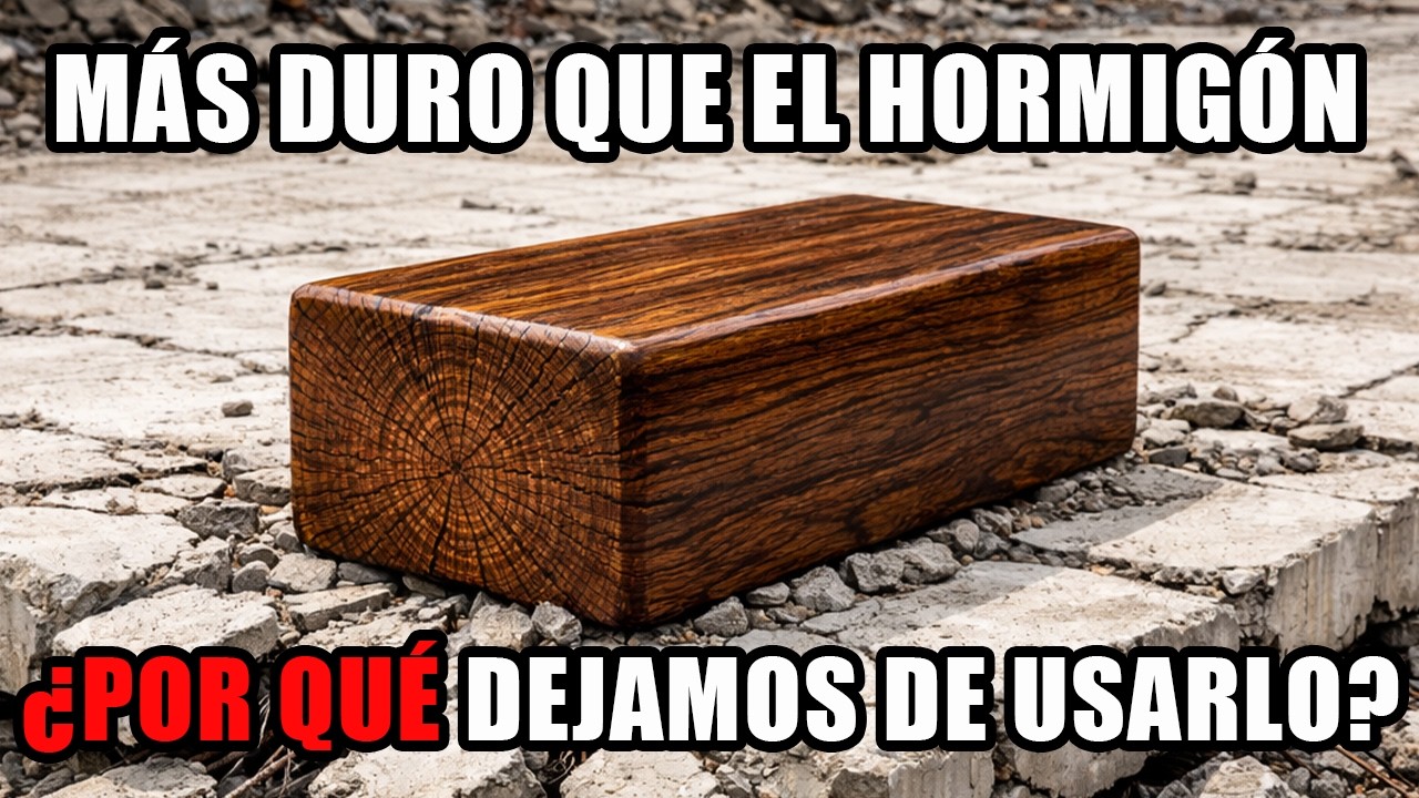 Madera Más Dura Que El Hormigón: Durabilidad De Más De 100 Años, ¡Toda Una Industria Le Teme!