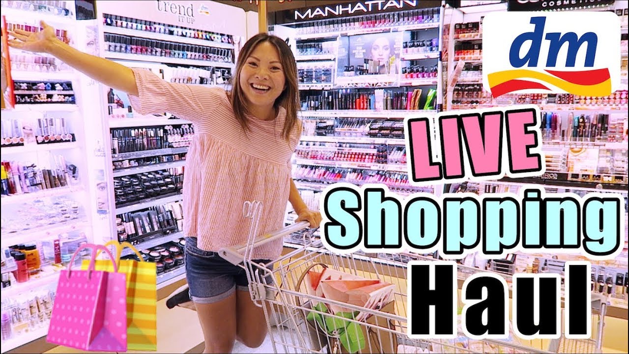 dm LIVE SHOPPING HAUL August 2017 | Komm mit zum Einkaufen! Mamiseelen