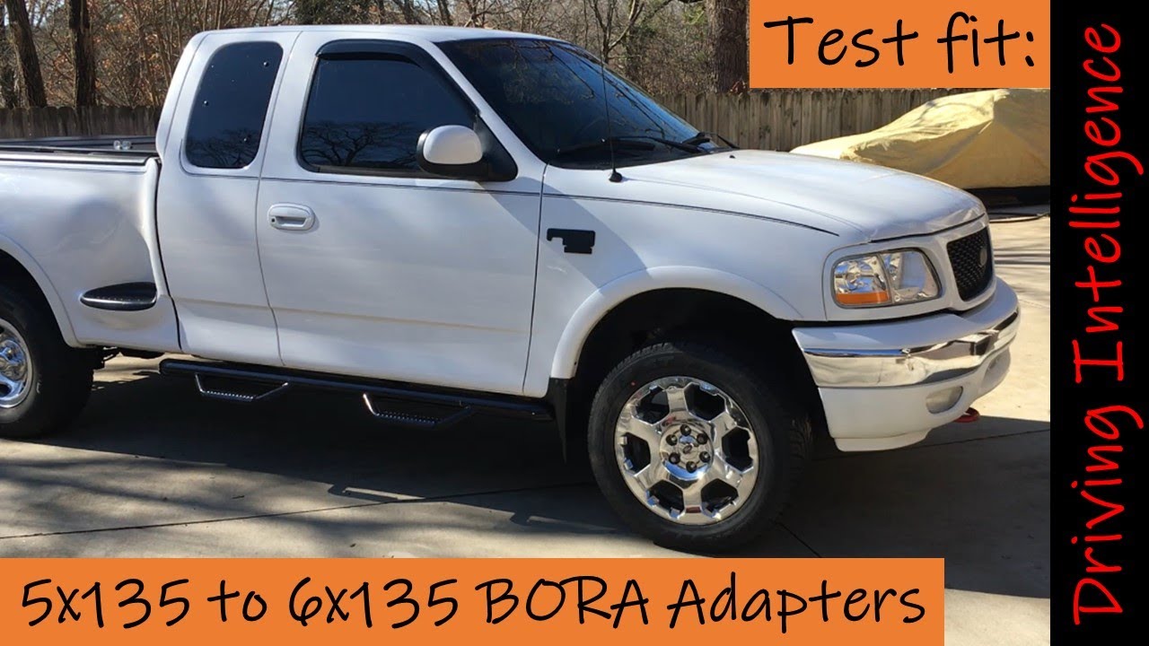 Test Fit 5x135 to 6x135 BORA Adapters On A 10th Gen ('97-'04) F150: & Expedition, Navigator: Part 1