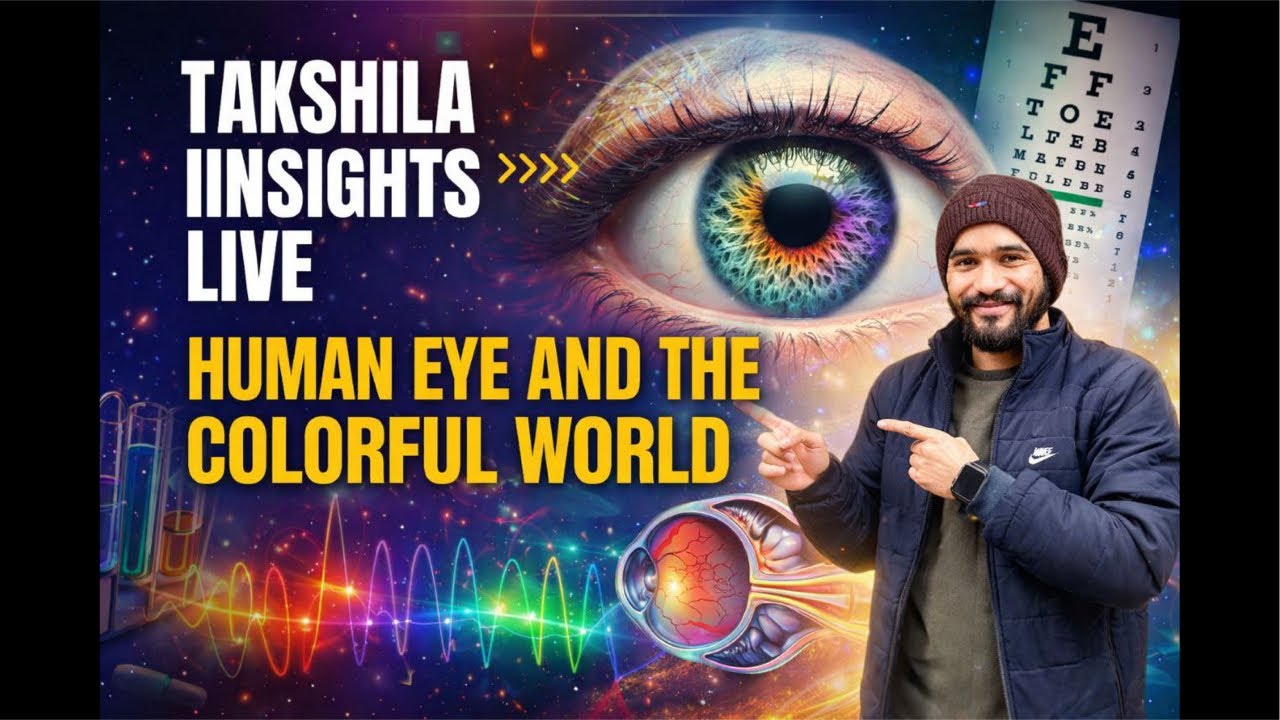 Human Eye and the Colorful World | Class 10 Science LIVE | Takshila Insights