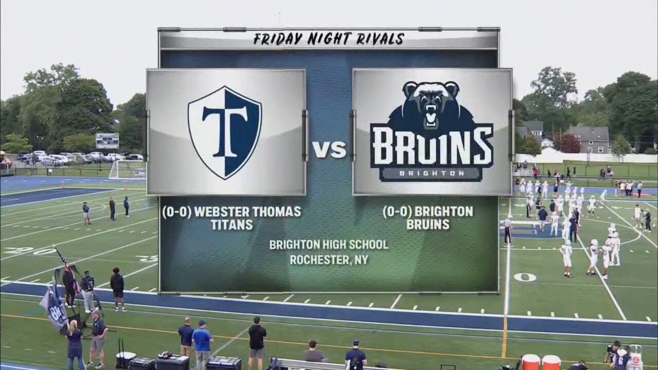 Friday Night Rivals: Webster Thomas at Brighton (Sept. 5, 2025)