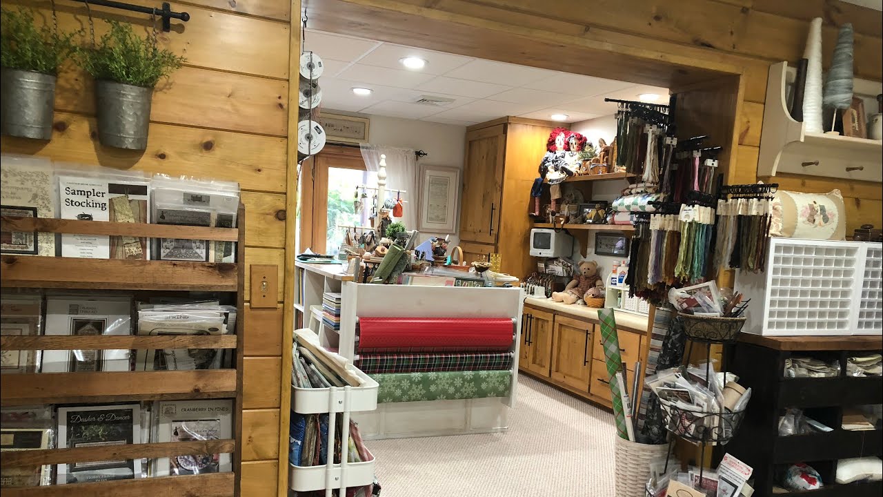 21 MINUTES of INSPIRATION & IDEAS! DEB's Craft Room - Country Stitchers    CSV209